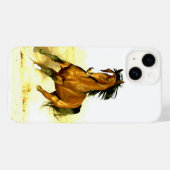 Freiheit - Running Horse Case-Mate iPhone Hülle (Rückseite (Horizontal))