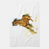Freiheit - Running Horse Küchentuch (Vertikal)