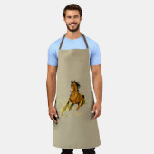 Freiheit - Running Horse Schürze (Getragen)