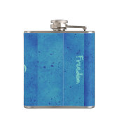 Freiheit schlucken flachmann (Rückseite)