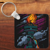 Freiheit Schlüsselanhänger (Vorderseite)