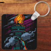 Freiheit Schlüsselanhänger (Rückseite)