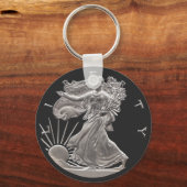 Freiheit Schlüsselanhänger (Vorderseite)