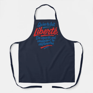 Freiheit Schürze