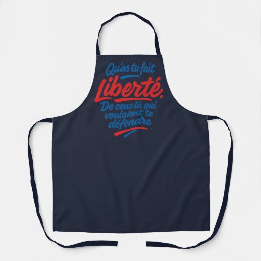Freiheit Schürze (Vorderseite)