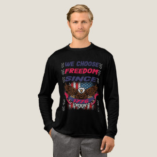 Freiheit seit 1776 - Adler Tri-Blend Shirt