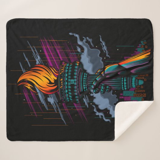 Freiheit Sherpadecke (Vorderseite (Horizontal))