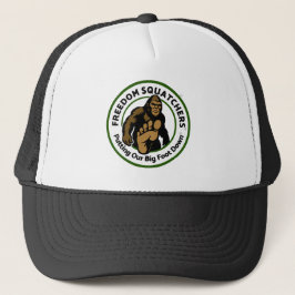 Freiheit Squatchers "Big Foot Down" Trucker-Mütze Truckerkappe