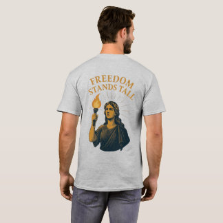 Freiheit steht hoch – Eine Fackel für alle T-Shirt