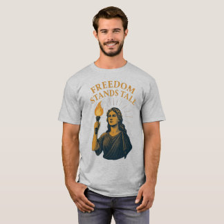 Freiheit steht hoch – Eine Fackel für alle T-Shirt