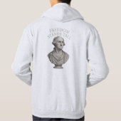 Freiheit steht hoch – Ewige Würde Hoodie (Rückseite)