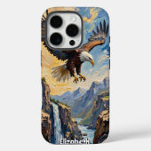 Freiheit stürzt über verkettete Schluchten Case-Mate iPhone Hülle (Rückseite)