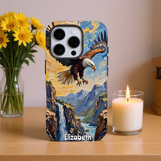 Freiheit stürzt über verkettete Schluchten Case-Mate iPhone Hülle