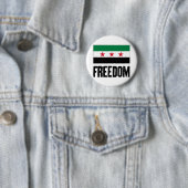 Freiheit - Syrien Button (Beispiel)