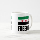 Freiheit - Syrien Kaffeetasse (VorderseiteRechts)