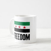 Freiheit - Syrien Kaffeetasse (Vorderseite Links)