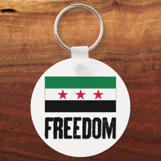 Freiheit - Syrien Schlüsselanhänger (Vorderseite)