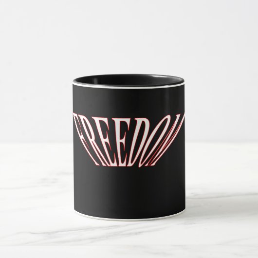 FREIHEIT Tasse (Zentrum)