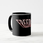 FREIHEIT Tasse (Vorderseite Links)