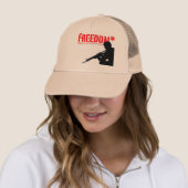 Freiheit Truckerkappe (Beispiel)