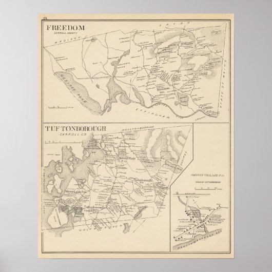 Freiheit, Tuftonborough Poster (Vorne)