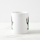 Freiheit Tux (Linux Tux) Kaffeetasse (Mittel)