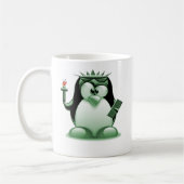 Freiheit Tux (Linux Tux) Kaffeetasse (Links)