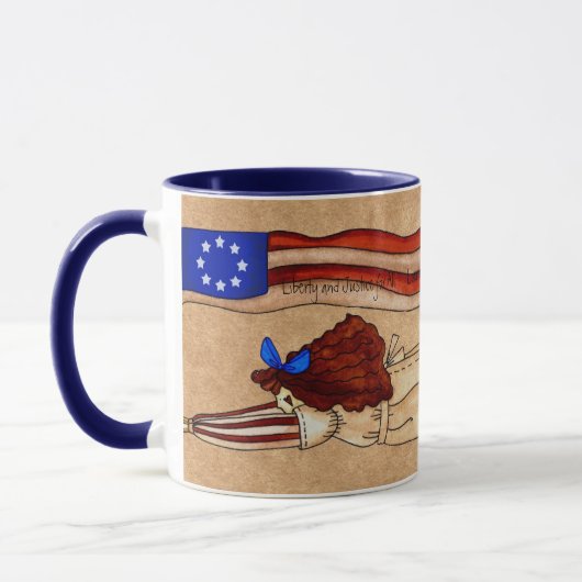 Liberty & Justice for All Mug Tasse (Links)