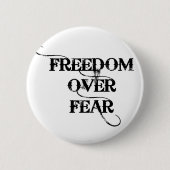 Freiheit über Angst Button (Vorderseite)
