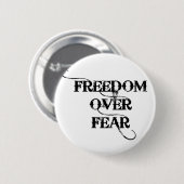 Freiheit über Angst Button (Vorne & Hinten)