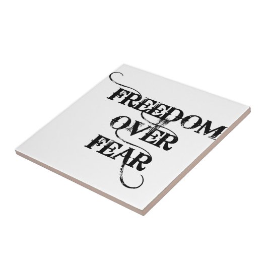 Freiheit über Angst Fliese (Seite)