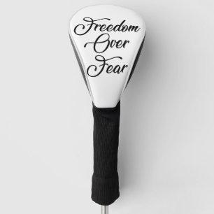 Freiheit über Angst Golf Headcover