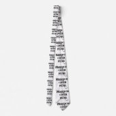 Freiheit über Angst Krawatte (Rückseite)