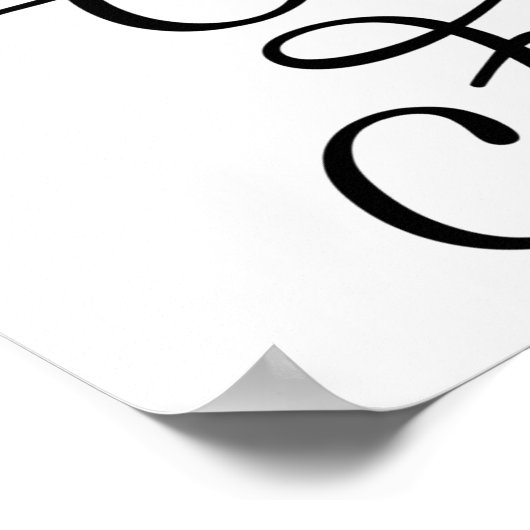 Freiheit über Angst Poster (Ecke)