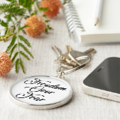 Freiheit über Angst Schlüsselanhänger (Seite)