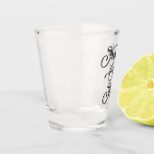 Freiheit über Angst Schnapsglas (Links)