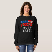 Freiheit über Fauci Sweatshirt (Vorne ganz)