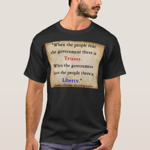 Freiheit über Tyrannei T-Shirt