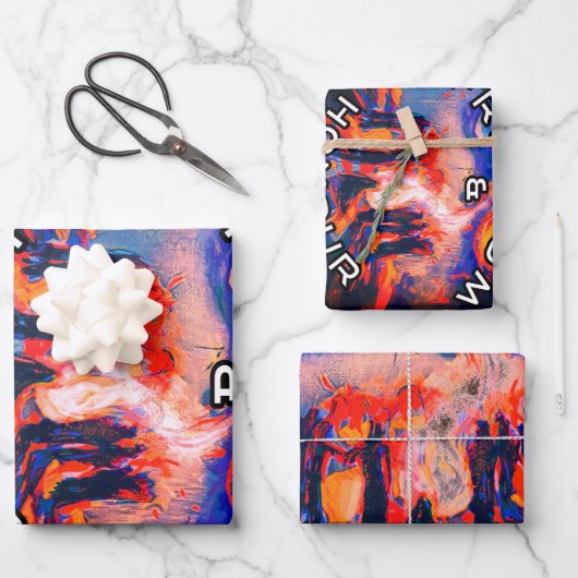 Freiheit und Ehre Geschenkpapier Set (Vorderseite)