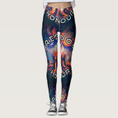 Freiheit und Ehre Leggings (Vorderseite)