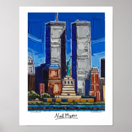 "Freiheit und Erinnerung" Poster (Vorne)