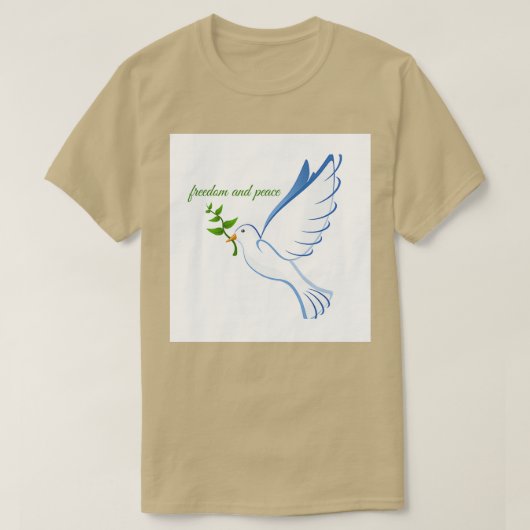 Freiheit und Frieden 2 T-Shirt (Design vorne)