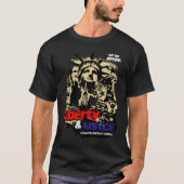 Freiheit und Gerechtigkeit. Freiheitsstatue, USA T-Shirt (Vorderseite)