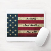 Freiheit und Gerechtigkeit für alle Mauspad (Mit Mouse)