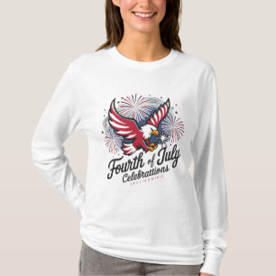 Freiheit und Gerechtigkeit: Vierter Juli T-Shirt