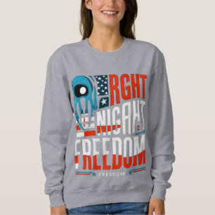 Freiheit und Halloween: Einfaches Design mit Moder Sweatshirt