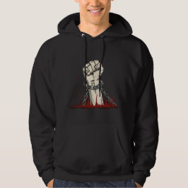 Freiheit und kühne Protestbekleidung Hoodie