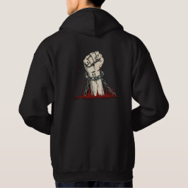 Freiheit und kühne Protestbekleidung Hoodie