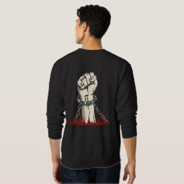 Freiheit und kühne Protestbekleidung Sweatshirt