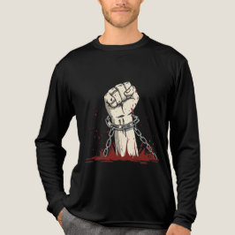 Freiheit und kühne Protestbekleidung Tri-Blend Shirt